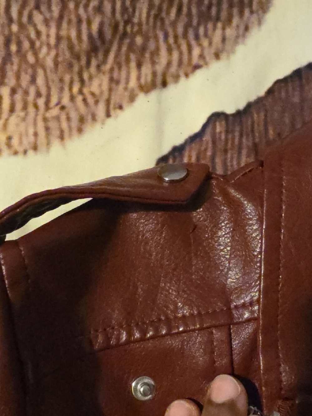 Faux Leather Jacket - Picture 8 of 8